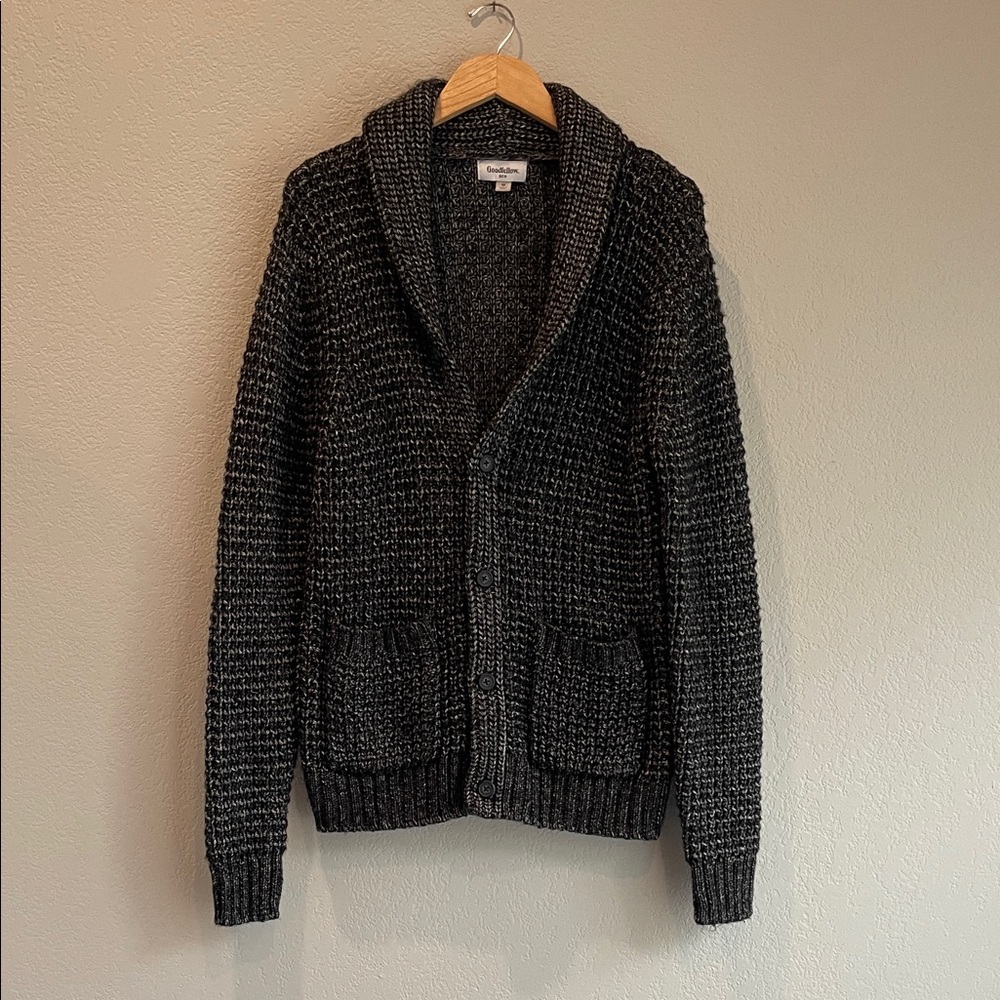 Goodfellow & Co Charcoal Cardigan Sweater